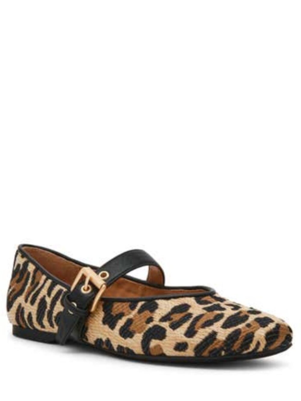 DV by DOLCE VITA Mulaney Mary Jane flats in leopard print NEW 9.5